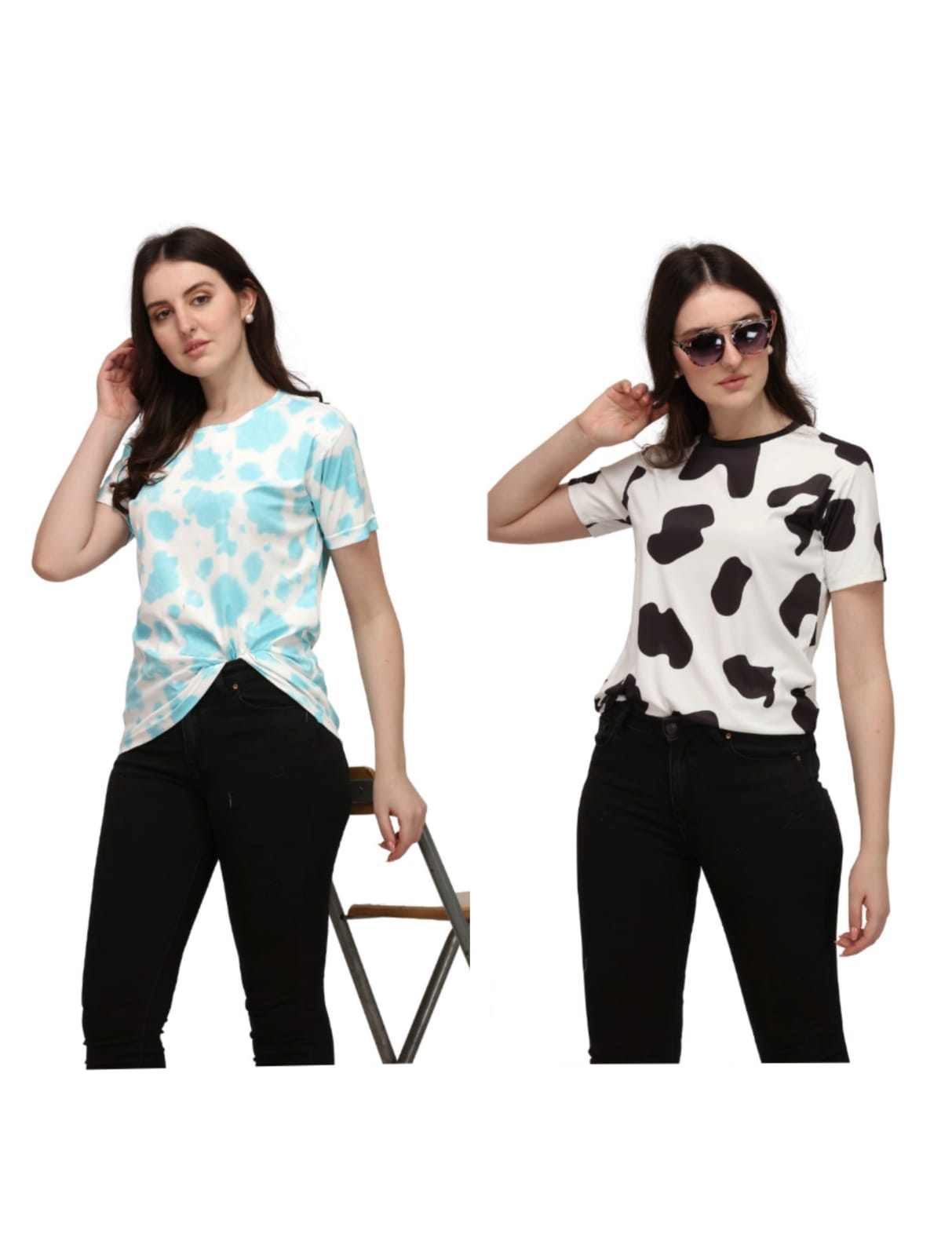 BUY NOW EXCLUSIVE OVERSIZE T-SHIRT COMBO FOR WOMEN BY SHRIEZ